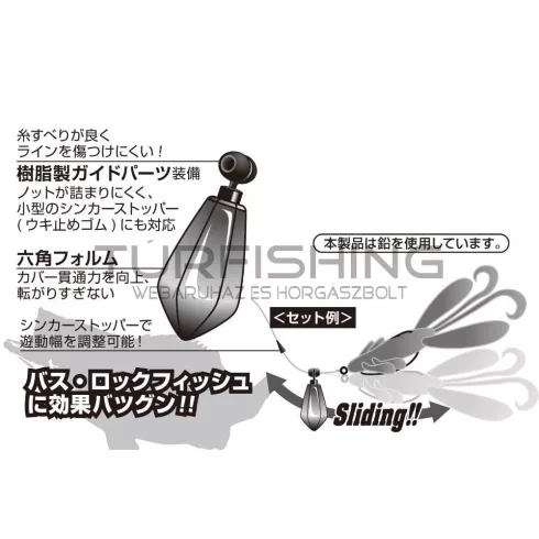 Decoy ÓLOM DECOY DS-9H TX-DAN SINKER HEAVY 18gr