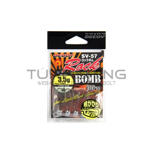 Decoy JIG FEJ DECOY SV-57 ROCK BOMB #4 2.5gr