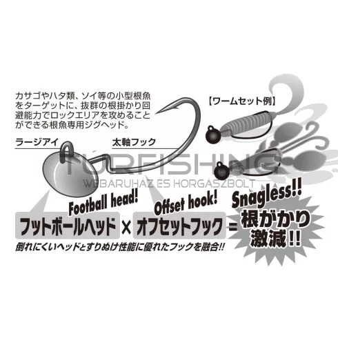 Decoy JIG FEJ DECOY SV-57 ROCK BOMB #4 2.5gr