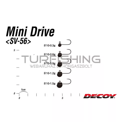 Decoy JIG FEJ DECOY SV-56 MINI DRIVE #10 0.6gr