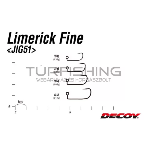 Decoy JIG HOROG DECOY JIG51 LIMERICK FINE #6