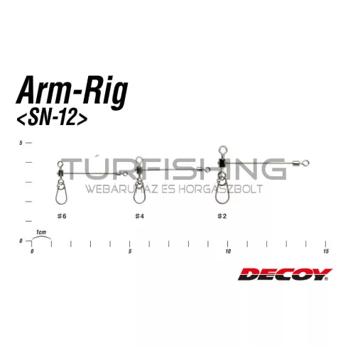 Decoy ARM RIG FORGÓ DECOY SN-12 #6 SNAP #2