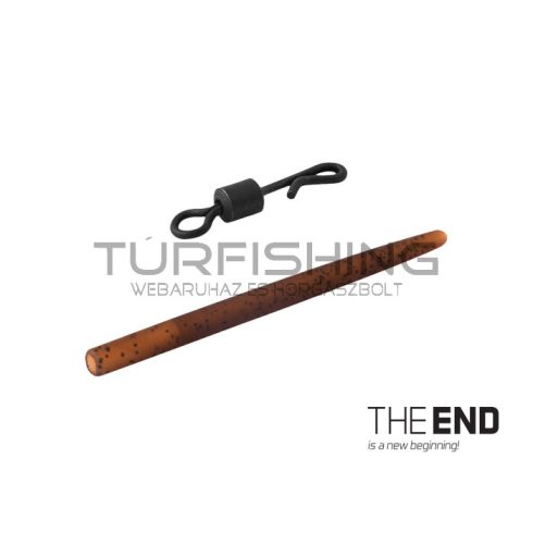 THE END Forgó gyorskapocs gumihüvellyel / 6db #4 / G-ROUND