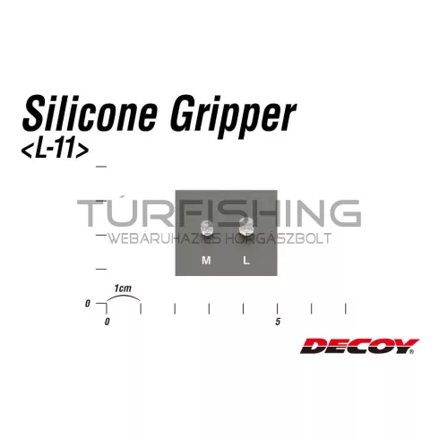 Decoy ÜTKÖZŐ DECOY L-11 SILICONE GRIPPER M