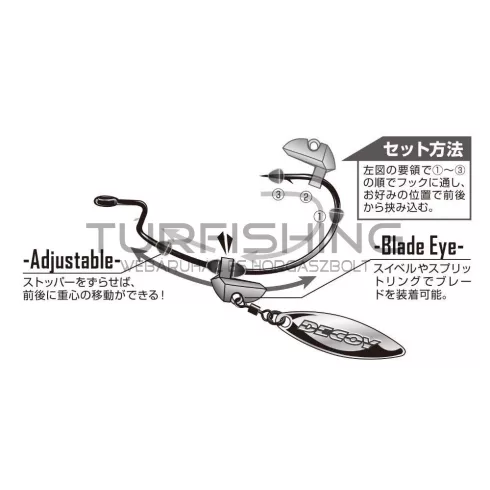 Decoy ÓLOM OFFSET DECOY DS-12 SLIDE WEIGHT 5.0gr