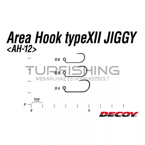 Decoy HOROG DECOY AREA JIGGY TYPE XII AH-12 #6 Barbless