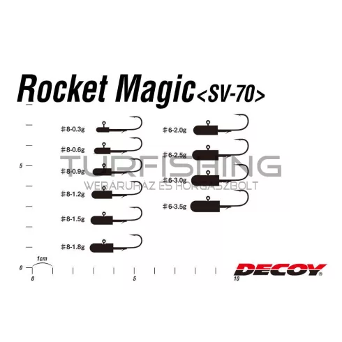 Decoy JIG FEJ DECOY SV-70 ROCKET MAGIC #8 1.5gr