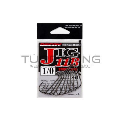 Decoy JIG HOROG DECOY JIG11B STRONG WIRE BLACK #2