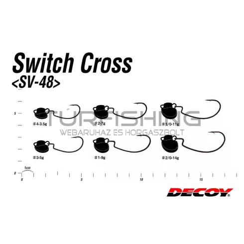 Decoy JIG FEJ DECOY SV-48 SWITCH CROSS #3 5gr