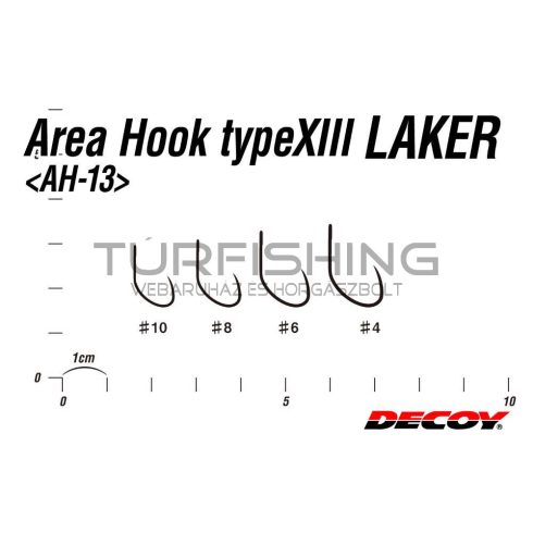 Decoy HOROG DECOY AREA TYPE XIII LAKER #10 Barbless