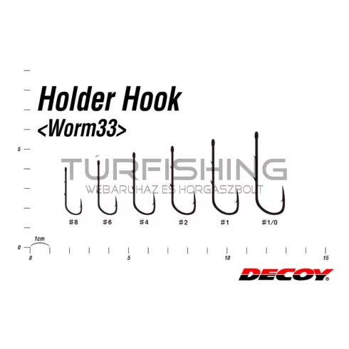 Decoy HOROG DECOY WORM 33 DOUBLE HOLDER #4