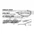Decoy OFFSET HOROG DECOY WORM 99 DOUBLE UPPER #2/0