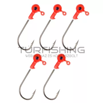 NEVIS Twister fej piros 4/0 3g 5db/cs  AKCIÓ -20%