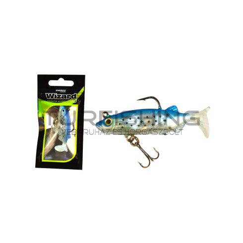 WIZARD SWIMBAIT - PADDLE LONG – 2 INCH – SILVERBLUE