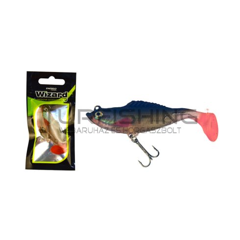 WIZARD SWIMBAIT - PADDLE LONG - 3 INCH - HOLOSILVER