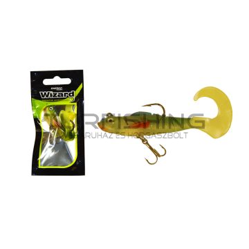 WIZARD SWIMBAIT - PADDLE PERCH - 3 INCH - FULLGREEN