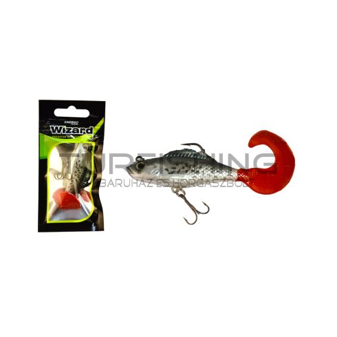 WIZARD SWIMBAIT - PADDLE PERCH - 3 INCH - BLUEHOLORED