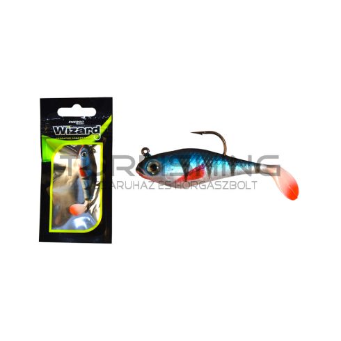 WIZARD SWIMBAIT PERCH  2 INCH BLUETIGER