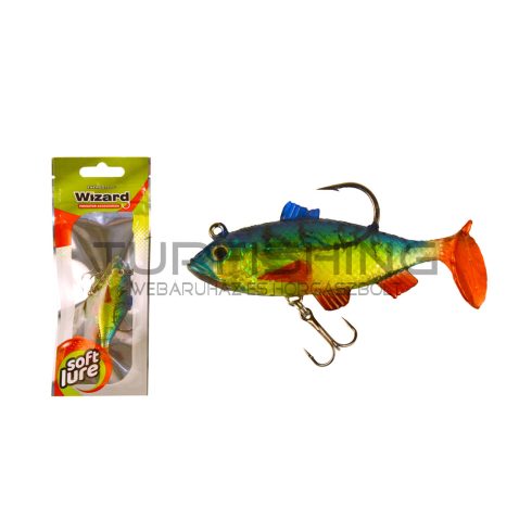 WIZARD SWIMBAIT PERCH 3 INCH  FIRETIGER HOLO