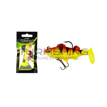 WIZARD SWIMBAIT PERCH 3 INCH  YELLOW-REDTIGER