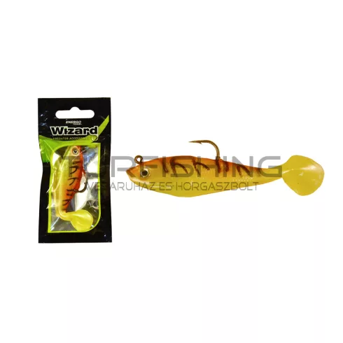 WIZARD SWIMBAIT PERCH 3 INCH  YELLOW-REDTIGER