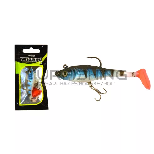 WIZARD SWIMBAIT PERCH 3 INCH  YELLOW-REDTIGER