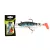 WIZARD SWIMBAIT PERCH 3 INCH  YELLOW-REDTIGER