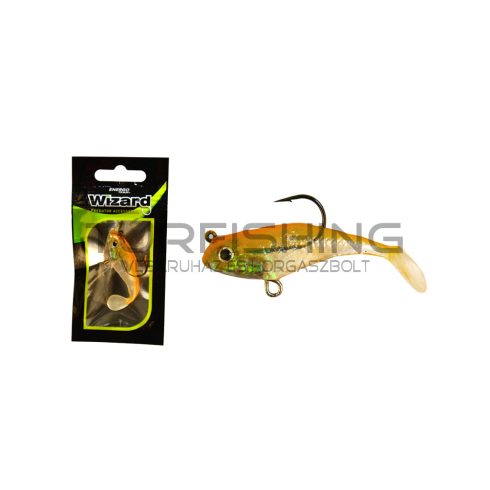 WIZARD SWIMBAIT PADDLE SHAD 2 INCH ORANGEMAX