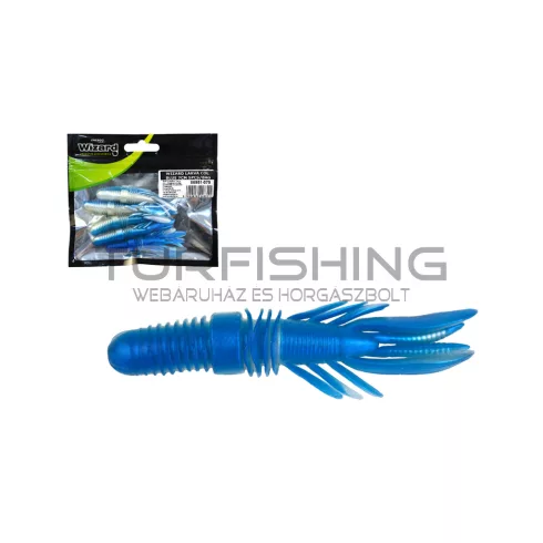 WIZARD bass grub  COL. BLUE 7CM 5PCS/BAG