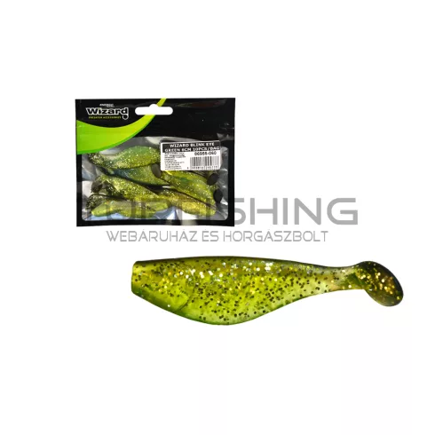 WIZARD SHAD FLUO-GREEN 4CM 10PCS/BAG