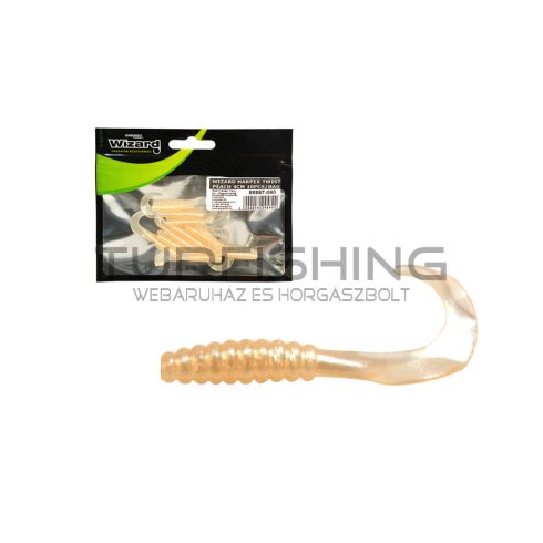 WIZARD HARPEX TWIST PEACH 4CM 10PCS/BAG