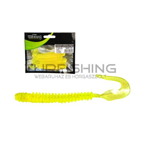 WIZARD HARPEX TWIST LONG CITRUS 10CM 5PCS/BAG