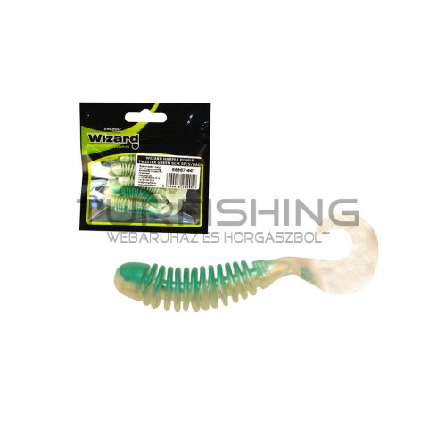 WIZARD HARPEX POWER TWISTER WHITE 6CM 5PCS/BAG