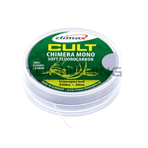 Climax CLIMAX CULT CARP CHIMERA SOFT FLUOROCARBON HOOKLINK 20m 0.35mm 15lb