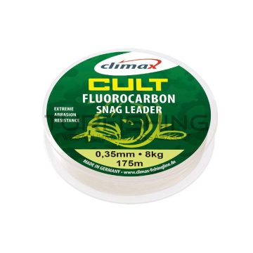   Climax CLIMAX CULT CARP FLUOROCARBON SNAG LEADER 50m 0.50mm 30lb