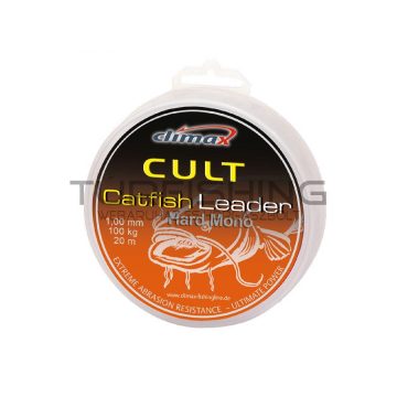 Climax CLIMAX CULT CATFISH HARD MONO LEADER 50m 0.90mm 60kg