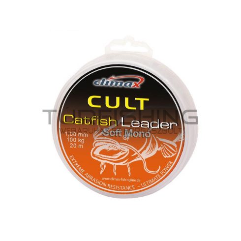 Climax CLIMAX CULT CATFISH SOFT MONO LEADER 50m 1.00mm 54kg