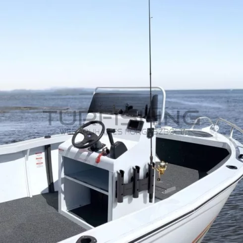 Railblaza RodStow Rod Holder triple with caddy Black