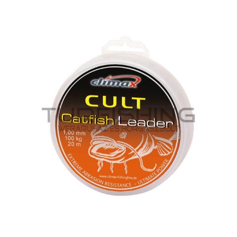 Climax CLIMAX CULT CATFISH HAVY BRAID LEADER 20m 1.00mm 100kg Grey