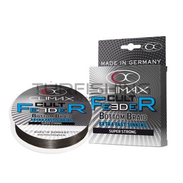   Climax CLIMAX CULT FEEDER BOTTOM BRAID 250m 0.21mm 10.6kg Dark Grey