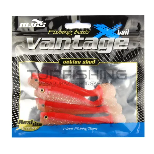 NEVIS Action Shad Gumihal 9cm 4/cs AKCIÓ -40%
