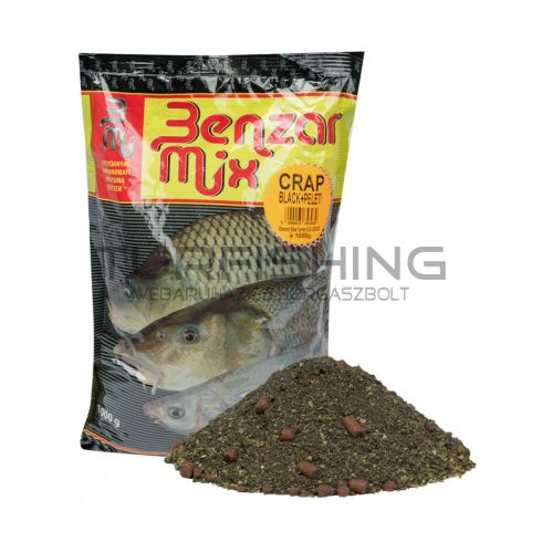 BENZAR MIX PONTYOS PELLETES FEKETE 1KG