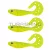 NEVIS Twister Shad Vantage 9cm 3db/cs  /sárga-flitter/