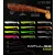 NEVIS Impulse Shad 6.3cm 6db/cs Zöld-Narancs Flitter