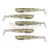 NEVIS Impulse Shad 7,5cm 5db/cs Arany Flitter