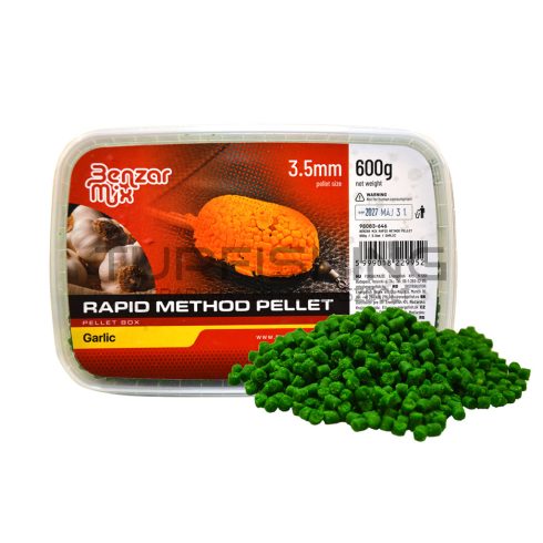 BENZAR RAPID METHOD PELLET FOKHAGYMA 3,5MM 600GR
