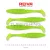 REIVA Zander Power Shad 10cm 4db/cs (Fluo Zöld Flitter I.)