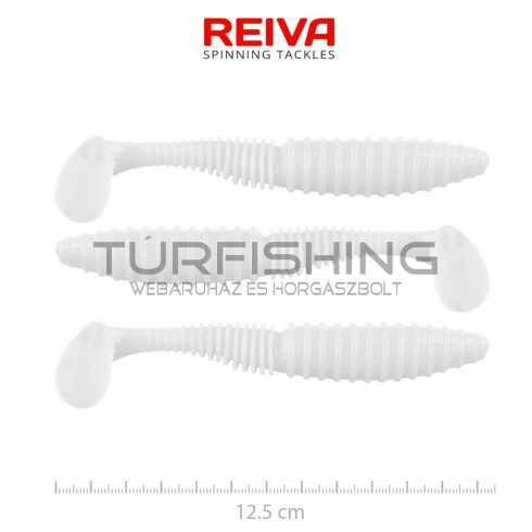 REIVA Zander Power Shad 12,5cm 3db/cs (Classic White)