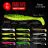 REIVA Zander Power Shad 12,5cm 3db/cs (Lemonade)