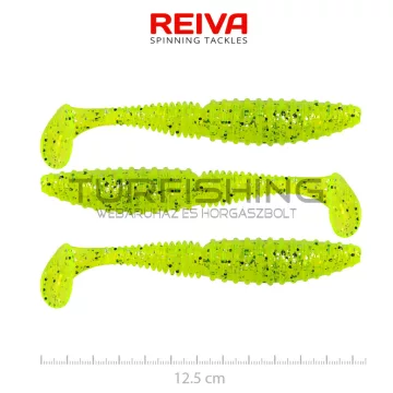 REIVA Zander Power Shad 12,5cm 3db/cs (Poppy Green)